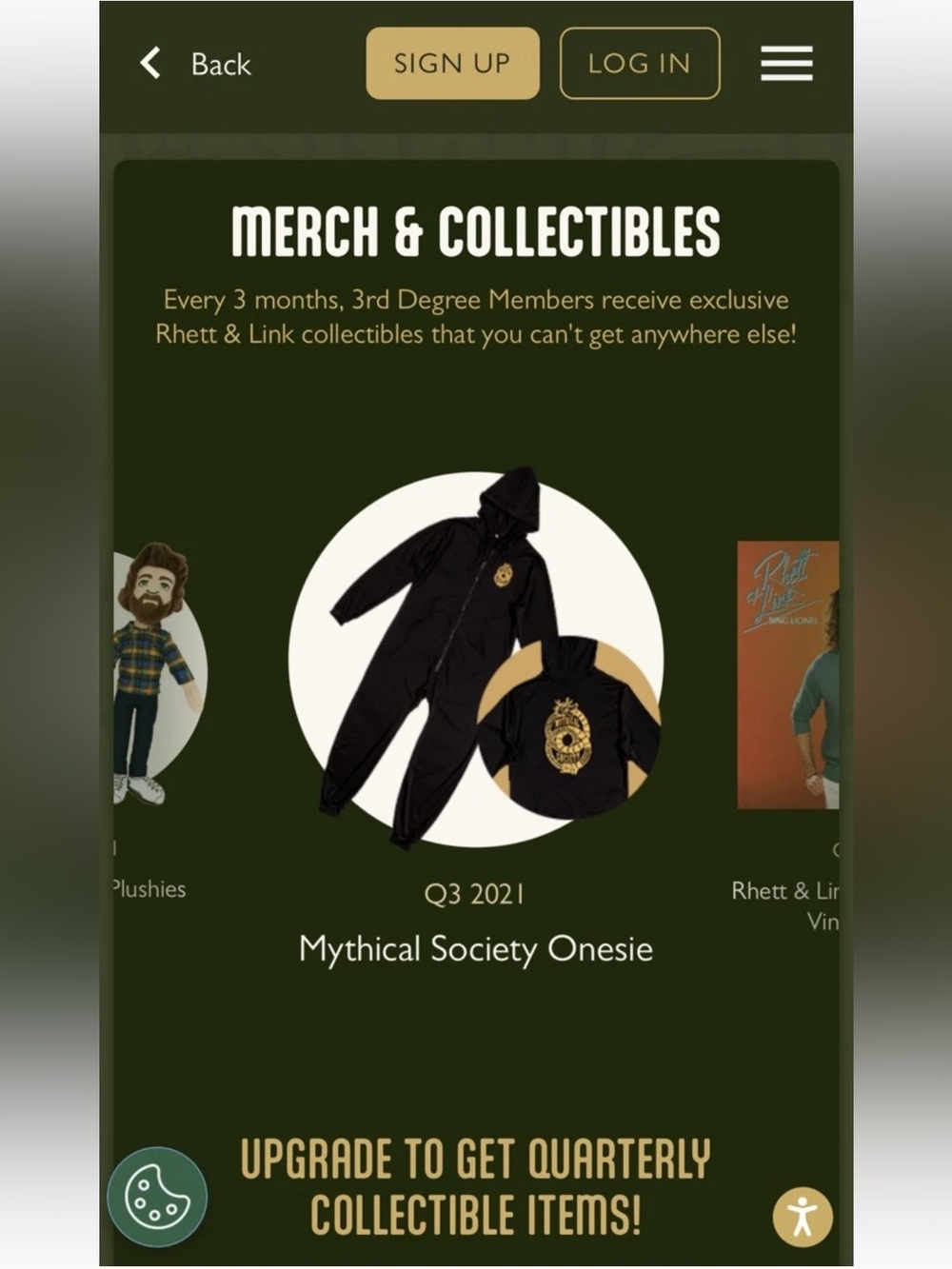 NEW Mythical Society Adult Onepiece Good Mythical Morning Rhett Link Sz XL-4XL